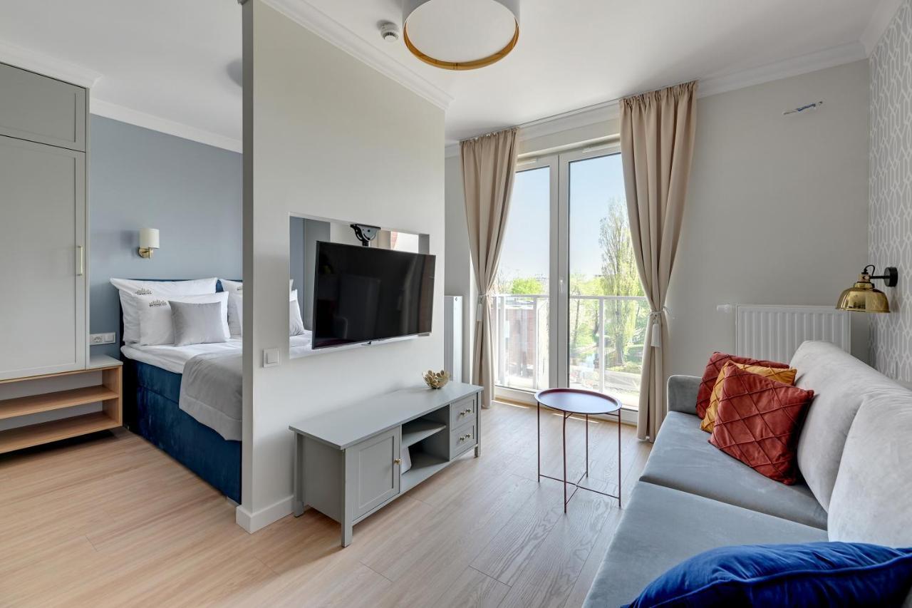 Aura 40 City Center & Free Parking By Downtown Apartments Gdansk Bagian luar foto