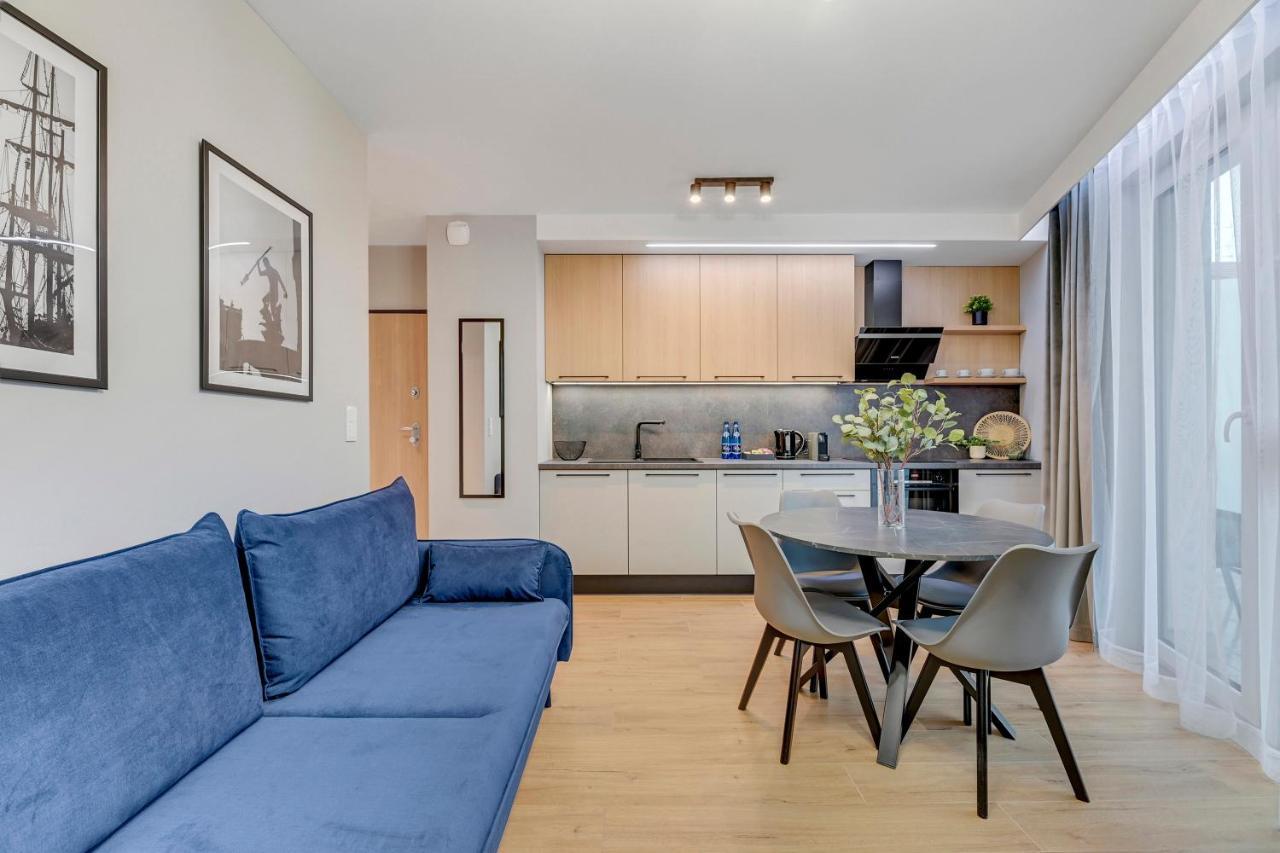 Aura 40 City Center & Free Parking By Downtown Apartments Gdansk Bagian luar foto