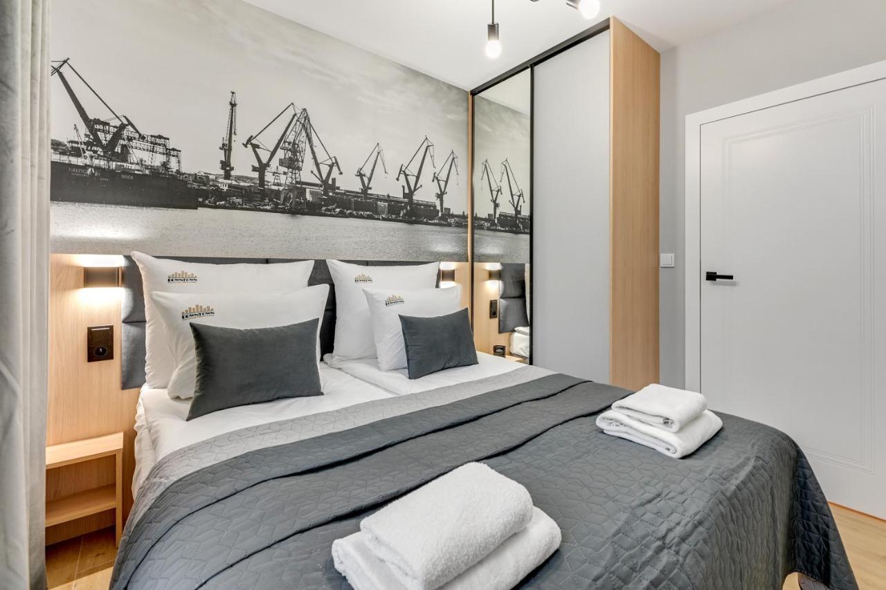 Aura 40 City Center & Free Parking By Downtown Apartments Gdansk Bagian luar foto
