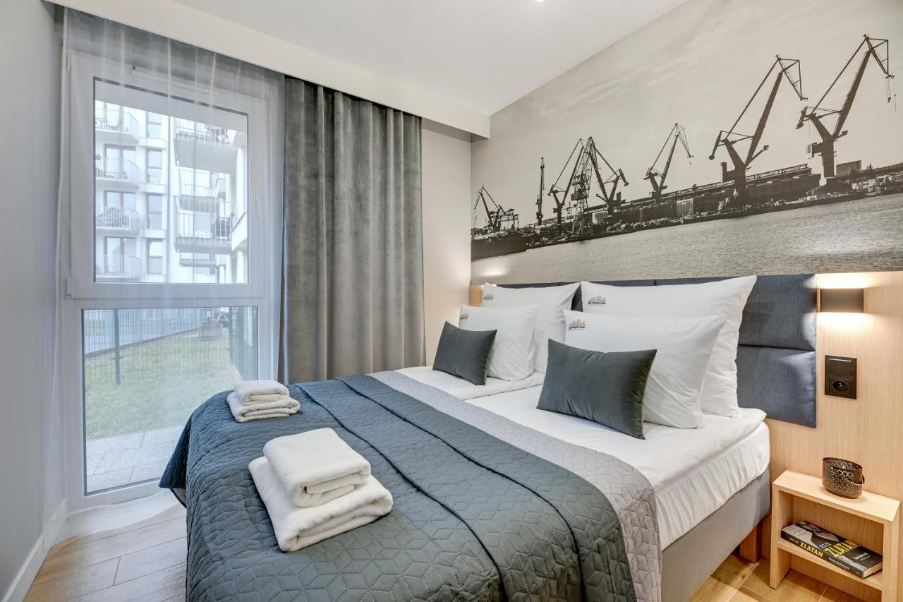 Aura 40 City Center & Free Parking By Downtown Apartments Gdansk Bagian luar foto